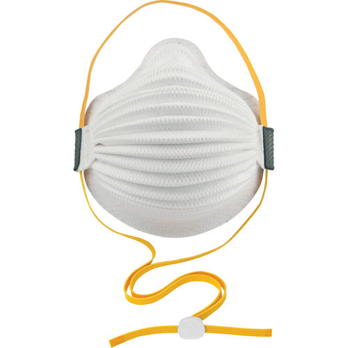 AirWave Disposable Respirator with SmartStrap&reg; & Full Foam Face Seal, P95, NIOSH Certified, Medium/Large D. Morneault & Fils