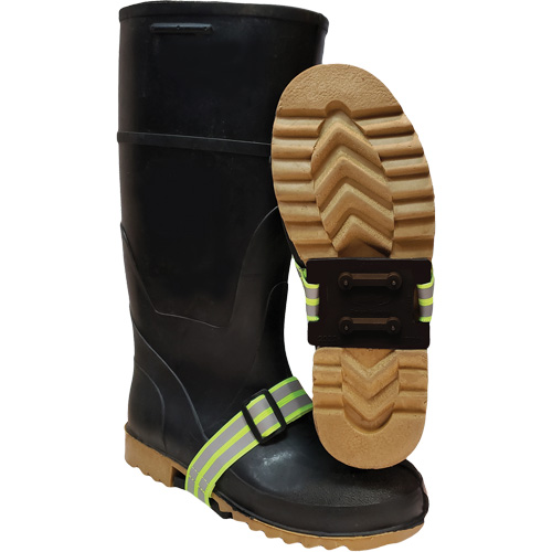 Icetred Mid-Sole Traction Device with Non-Defined Heel, Rubber/Tungsten Carbide, Stud Traction, One Size D. Morneault & Fils