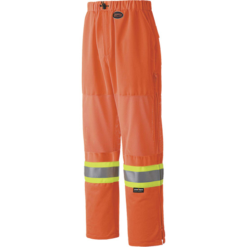 6001P Traffic Safety Pants, Polyester, X-Small, High Visibility Orange D. Morneault & Fils