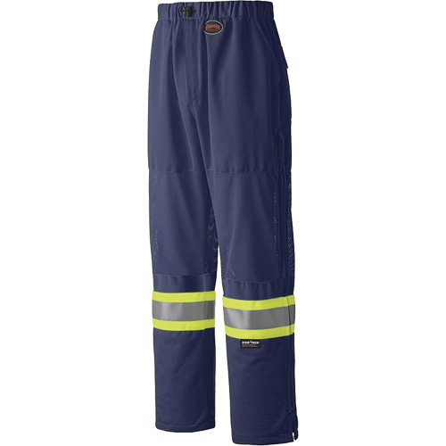 6003P Traffic Safety Pants, Polyester, X-Small, Navy Blue D. Morneault & Fils