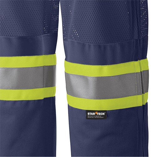 6003P Traffic Safety Pants, Polyester, X-Small, Navy Blue D. Morneault & Fils