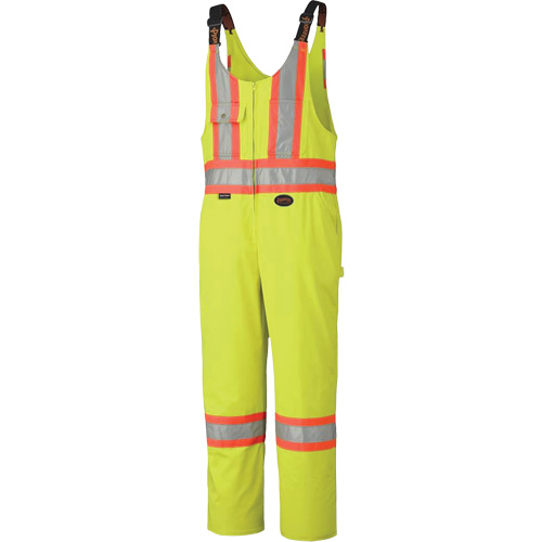 6616 Overalls, Poly-Cotton, 36, High Visibility Lime-Yellow D. Morneault & Fils
