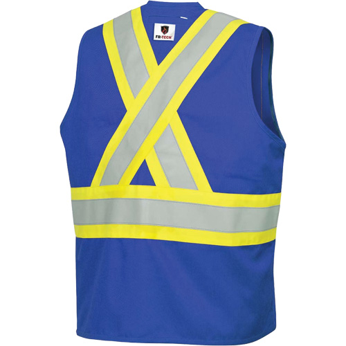 7730 Veste r&eacute;sistante aux arcs &eacute;lectriques FR-Tech, Petit, Bleu royal, 10 cal/cm² D. Morneault & Fils