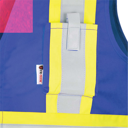 7730 Veste r&eacute;sistante aux arcs &eacute;lectriques FR-Tech, Petit, Bleu royal, 10 cal/cm² D. Morneault & Fils