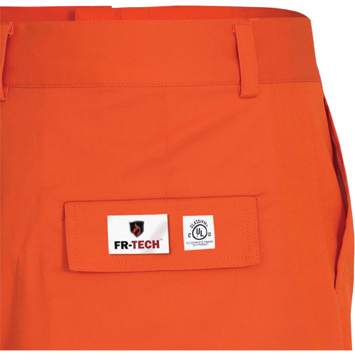 7763 Pantalon de s&eacute;curit&eacute; haute visibilit&eacute; r&eacute;sistant aux arcs &eacute;lectriques FR-Tech 88/12, 38, x 30, Orange haute visibilit&eacute;, 9,7 cal/cm² D. Morneault & Fils
