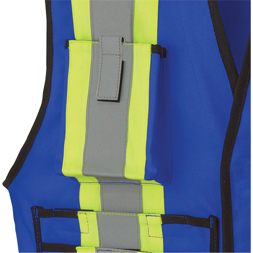 7733 Veste d'arpenteur ignifuge et r&eacute;sistant aux arcs &eacute;lectriques FR-Tech, Petit, Bleu royal, 9,7 cal/cm² D. Morneault & Fils