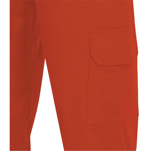 7765 Pantalon cargo de s&eacute;curit&eacute; haute visibilit&eacute; r&eacute;sistant aux arcs &eacute;lectriques FR-Tech 88/12, 30, x 32, Orange haute visibilit&eacute;, 10 cal/cm² D. Morneault & Fils