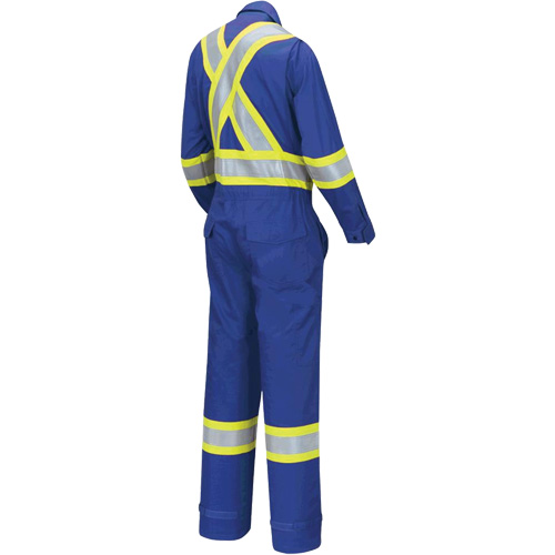 7704W FR-Tech&reg; Women's FR/Arc-Rated Coveralls, Size X-Small, Royal Blue, 10 cal/cm² D. Morneault & Fils
