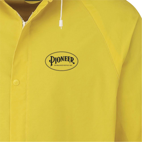 577J Veste imperm&eacute;able, Polyester/PVC, Petit, Jaune D. Morneault & Fils