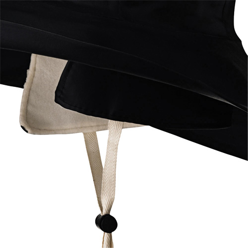 D5050 Chapeau Sou'wester traditionnel noir Dry King, Petit, Noir, Caoutchouc D. Morneault & Fils