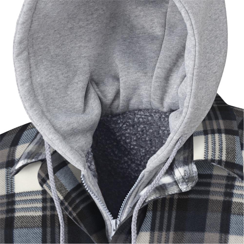 415BG Chemise &agrave; capuche matelass&eacute;e, Hommes, T-petit, Multicolore D. Morneault & Fils