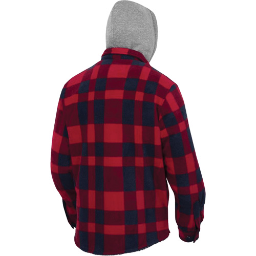 415RB Quilted Hooded Shirt, Men's, Small, Multi-Colour D. Morneault & Fils