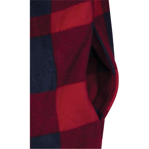 415RB Quilted Hooded Shirt, Men's, Small, Multi-Colour D. Morneault & Fils
