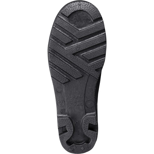 1022 Safety Boots, PVC, Steel Toe, Size 10, Puncture Resistant Sole D. Morneault & Fils