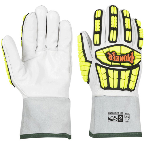 5385 Cut & Impact-Resistant Gloves, Size Small, 13 Gauge, Goatskin Shell, ASTM ANSI Level A5 D. Morneault & Fils
