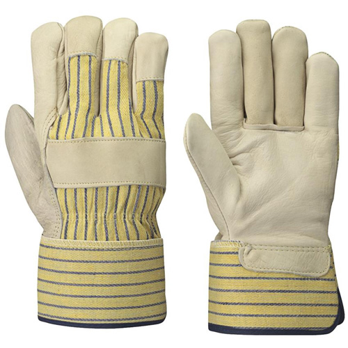 536 Fitter's Gloves, One Size, Grain Cowhide Palm D. Morneault & Fils