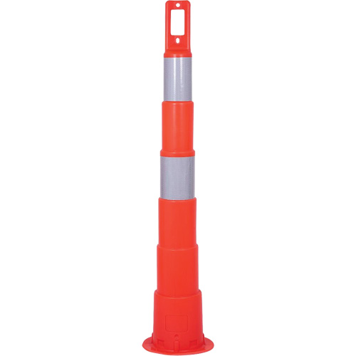 2319 Stackable Delineator, Orange D. Morneault & Fils