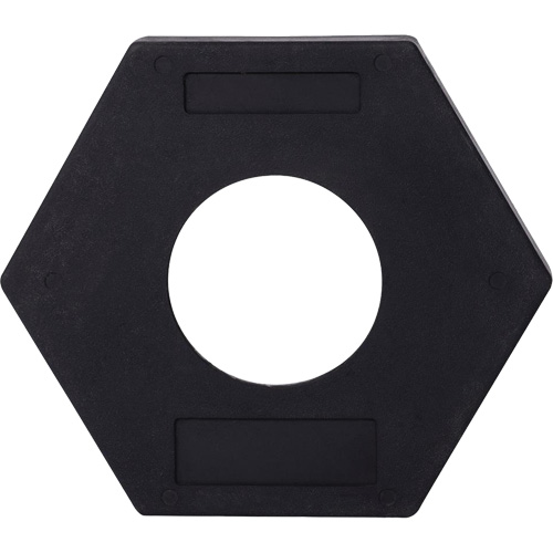 2320 Stackable Delineator Base, 17 lbs. D. Morneault & Fils