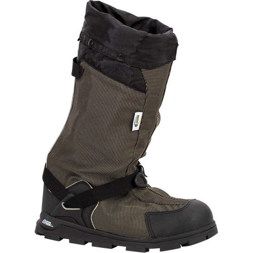 Couvre-chaussure isol&eacute; &agrave; crampons Navigator Glacier Trek, Polyester/Polyur&eacute;thane, Boucles et crochets, Convient &agrave; Hommes 3 - 4,5/Femmes 4,5 - 6 D. Morneault & Fils
