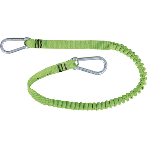 TT-9902 Slim Line Tool Tether Harness Lanyard, Fixed Length, Dual Carabiner D. Morneault & Fils
