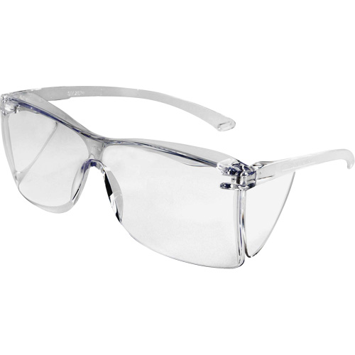 Lunettes de s&eacute;curit&eacute; OTG Guest-Gard, Lentille Transparent, ANSI Z87+/R&eacute;pond ou surpasse la norme CSA Z94.3 D. Morneault & Fils