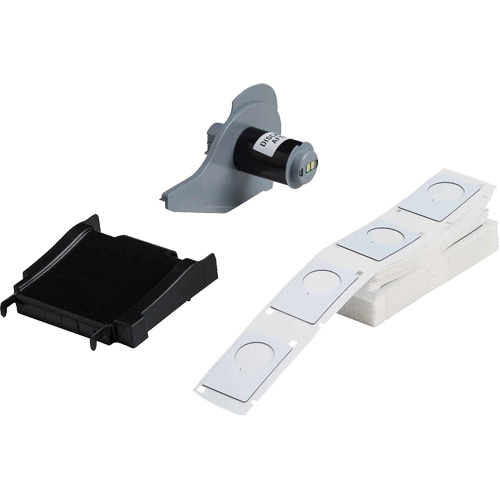 Raised Panel Labels, Polyester, 1.2" L x 1.9" H, Black D. Morneault & Fils