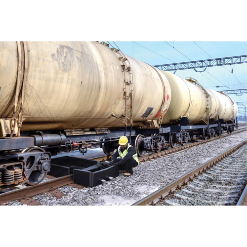 Berme Ultra-Track Berm, Capacit&eacute; 144 gal. US, 4' la x 6' lo x 12" h, Paroi en mousse D. Morneault & Fils