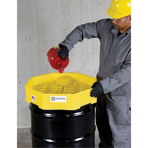 Bung Access Ultra-Drum Funnel avec bec verseur D. Morneault & Fils