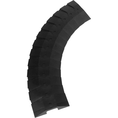 Medium Ultra-Sidewinder Cable Protection System&reg; with Endcaps, 33" x 9.8" x 1.4", 260 lbs. (0.13 tons) D. Morneault & Fils