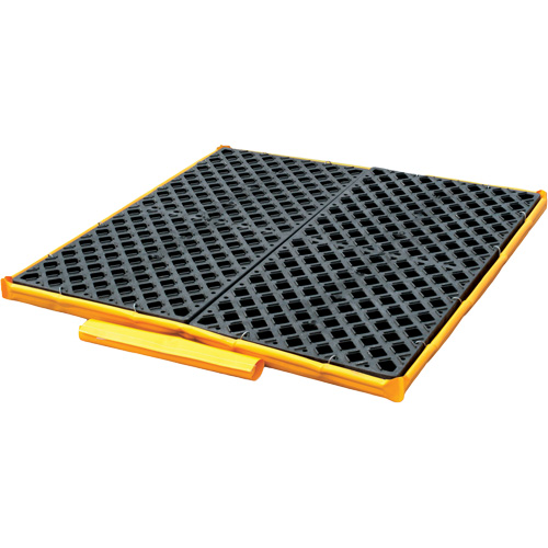 4-Drum Flexible Ultra-Spill Deck&reg; Bladder System, 110 US gal. Spill Capacity, 51" x 48" x 5" D. Morneault & Fils