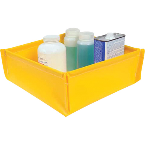 Flexible Ultra-Utility Tray&reg;, 12" L x 12" W x 4.8" H, 1.5 US Gal. Spill Capacity D. Morneault & Fils