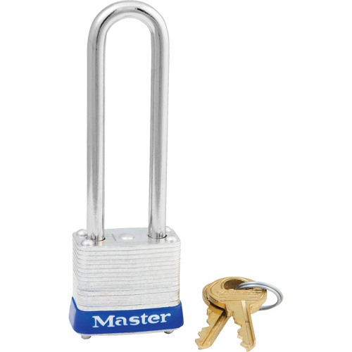 Padlock, Keyed Alike, Laminated Steel, 1-1/8" Width D. Morneault & Fils