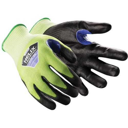 Gants r&eacute;sistants aux coupures Helix 3060, Taille 6/T-petit, Calibre 18, Rev&ecirc;tement Polyur&eacute;thane, Enveloppe en PEHP, ASTM ANSI niveau A9 D. Morneault & Fils