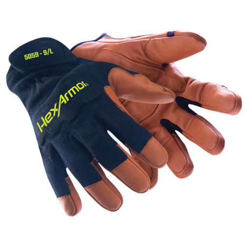 Gants de soudage HeatArmor 5059, Cuir fleur de ch&egrave;vre, Taille Petit/7 D. Morneault & Fils