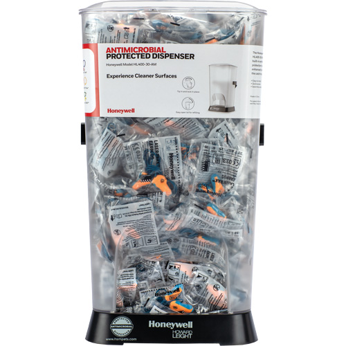 HL400 AM Corded Earplug Dispenser with LT-30 Earplugs Canister D. Morneault & Fils