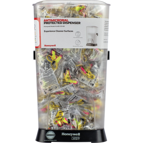 HL400 AM Corded Earplug Dispenser with LL-30 Earplugs Canister D. Morneault & Fils