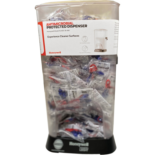 HL400 AM Corded Earplug Dispenser with AS-30R Earplugs Canister D. Morneault & Fils
