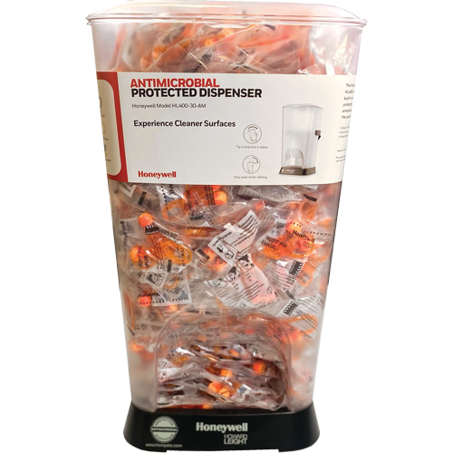 HL400 AM Corded Earplug Dispenser with TF-30 Earplugs Canister D. Morneault & Fils
