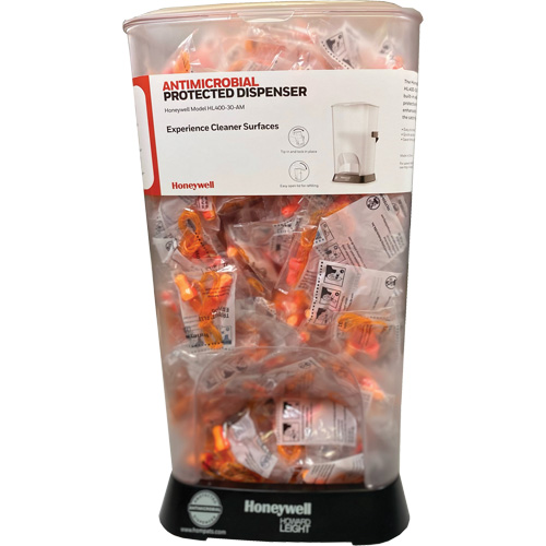 HL400 AM Corded Earplug Dispenser with TFP-30 Earplugs Canister D. Morneault & Fils