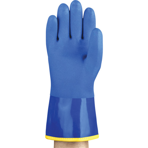 AlphaTec&reg; 23-202 PVC Gloves, Size 8, 11.8" L, Cotton, Fleece Inner Lining D. Morneault & Fils