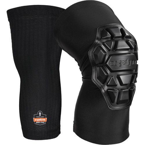 ProFlex 550 Padded Knee Sleeves, Slip-On Style, Foam Caps, Foam Pads D. Morneault & Fils