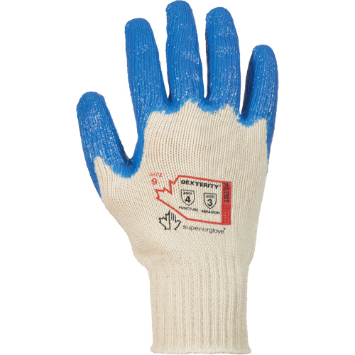 Gants r&eacute;sistants &agrave; la perforation pour usage g&eacute;n&eacute;ral, 6/T-petit, R&ecirc;vetement Nitrile, Calibre 7, Enveloppe en Nylon/Coton D. Morneault & Fils