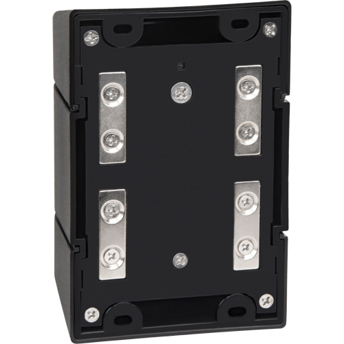 Barri&egrave;re murale magn&eacute;tique avec bande magn&eacute;tique, Plastique, Fixation magn&eacute;tique, 15', Ruban Noir et jaune D. Morneault & Fils