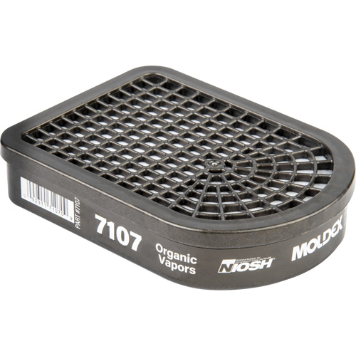 Cartouche pour respirateur semi-rectangulaire, Cartouche gaz/vapeur, Vapeur organique D. Morneault & Fils