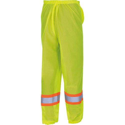 5670 Pantalon de s&eacute;curit&eacute; routi&egrave;re, Polyester, 2T-petit/T-petit, Jaune lime haute visibilit&eacute; D. Morneault & Fils