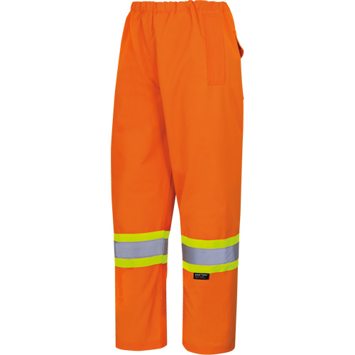 5586 450D Waterproof Safety Pants, Polyester/Polyurethane, 4X-Large, High Visibility Lime-Yellow D. Morneault & Fils