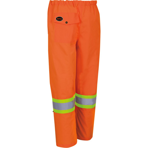5586 450D Waterproof Safety Pants, Polyester/Polyurethane, 4X-Large, High Visibility Lime-Yellow D. Morneault & Fils