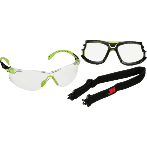 Solus 1000 Series Safety Glasses, Clear Lens, Anti-Fog/Anti-Scratch, ANSI Z87+/Meets/Exceeds CSA Z94.3 D. Morneault & Fils