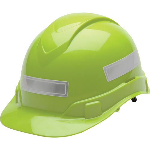 Autocollants r&eacute;fl&eacute;chissants pour casques de s&eacute;curit&eacute; D. Morneault & Fils