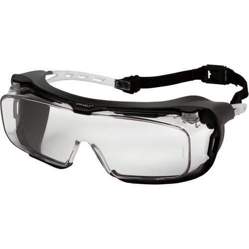 Lunettes &agrave; coques de s&eacute;curit&eacute; Cappture Plus, Lentille Transparent, Antibu&eacute;e, Ventilation Ferm&eacute; D. Morneault & Fils